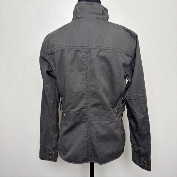 J.crew Womens Small Relaxed Boyfriend Field Jacket In Army Green Color - Picture 3 of 16